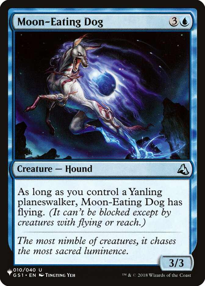 Moon-Eating Dog (GS1-10) - The List (PLST)