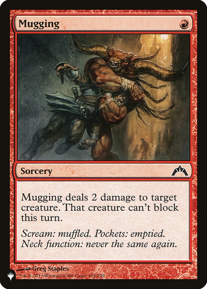 Mugging (GTC-102) - The List (PLST)