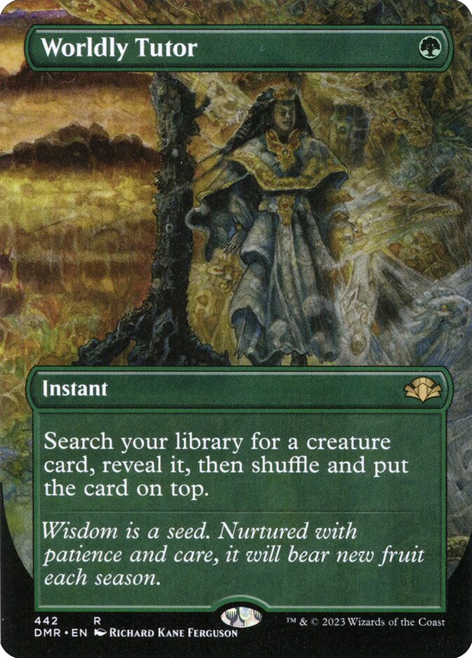 Worldly Tutor (442) - Dominaria Remastered (DMR)
