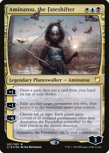 Aminatou, the Fateshifter (37) - Commander 2018 (C18)