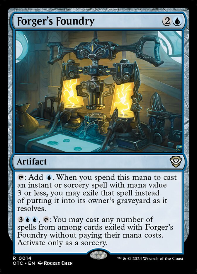 Forger's Foundry (14) - Outlaws of Thunder Junction Commander (OTC)