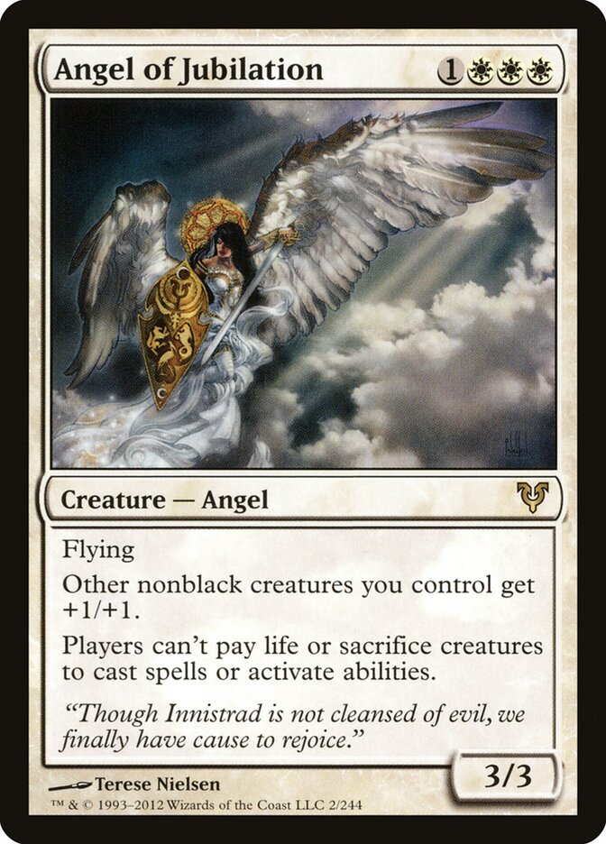 Angel of Jubilation (2) - Avacyn Restored (AVR)