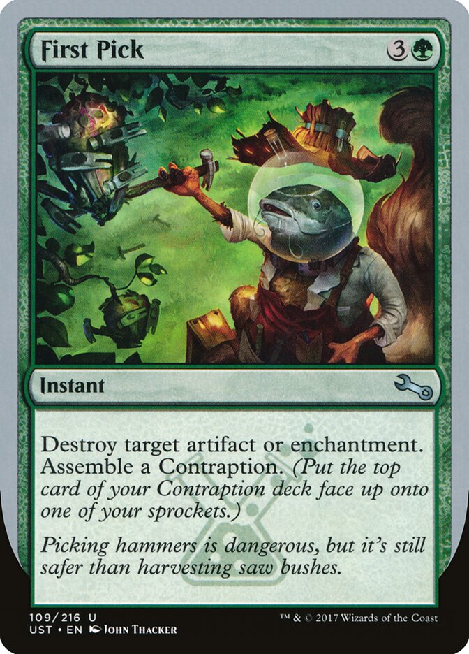 First Pick (109) - Unstable (UST)
