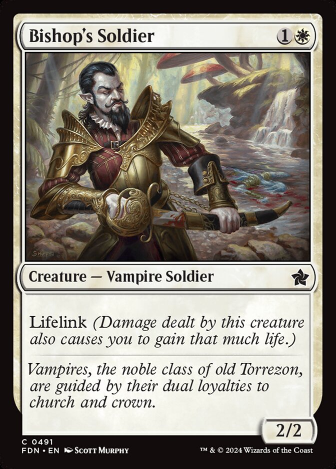 Bishop's Soldier (491) - Foundations (FDN)