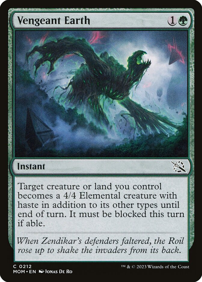 Vengeant Earth (212) - March of the Machine (MOM)