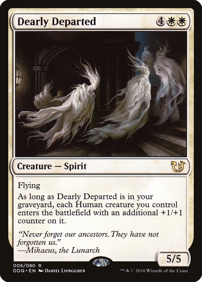 Dearly Departed (6) - Duel Decks: Blessed vs. Cursed (DDQ)