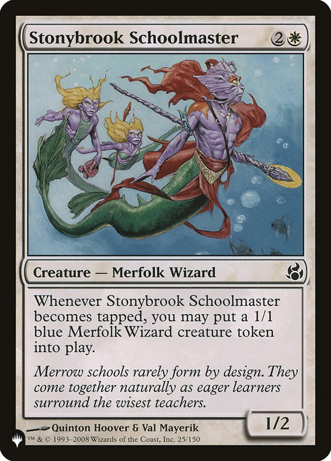 Stonybrook Schoolmaster - The List (PLST)