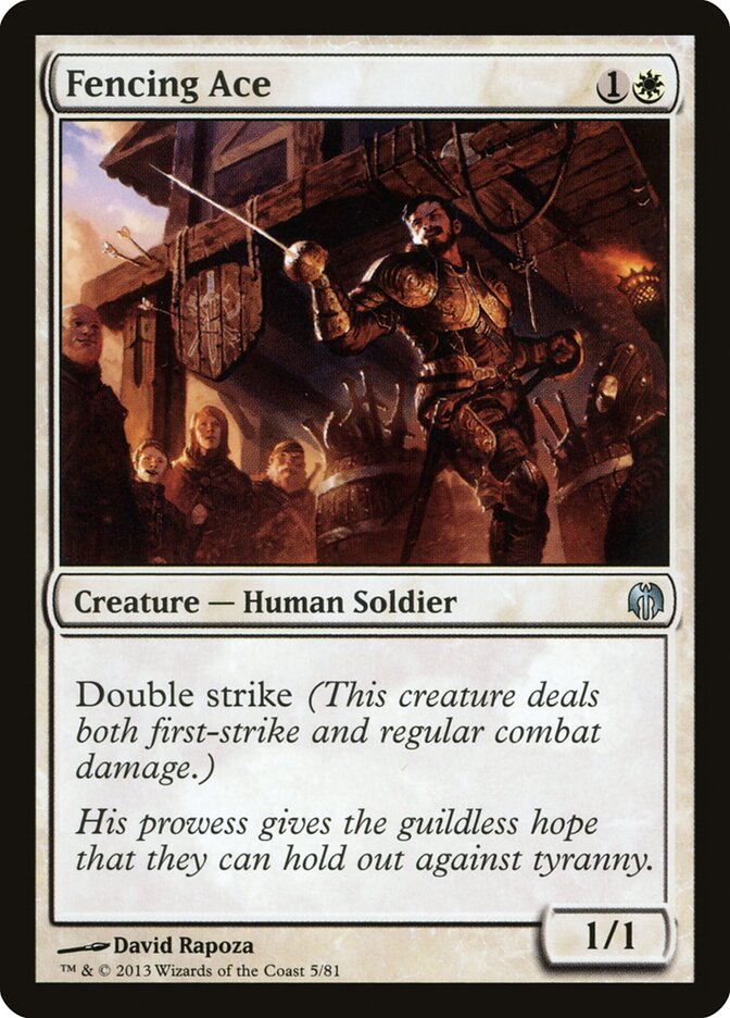 Fencing Ace (5) - Duel Decks: Heroes vs. Monsters (DDL)