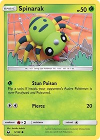 Spinarak (5) - SM - Celestial Storm (CES)