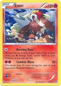 Entei - 14/98 (Cosmos Holo) (14) - Blister Exclusives (BLE)