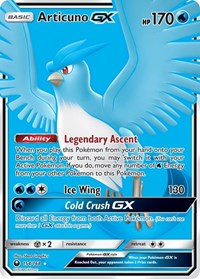 Articuno GX Full Art (154) - SM - Celestial Storm (CES)