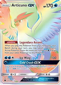 Articuno GX Secret (171) - SM - Celestial Storm (CES)