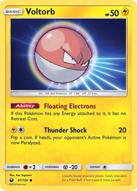 Voltorb (47) - SM - Celestial Storm (CES)