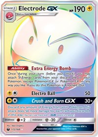 Electrode GX Secret (172) - SM - Celestial Storm (CES)