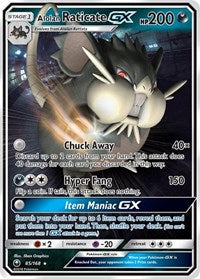 Alolan Raticate GX (85) - SM - Celestial Storm (CES)