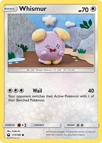 Whismur (117) - SM - Celestial Storm (CES)