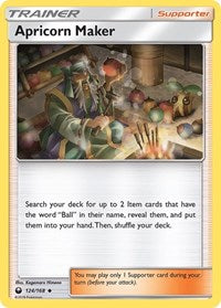 Apricorn Maker (124) - SM - Celestial Storm (CES)