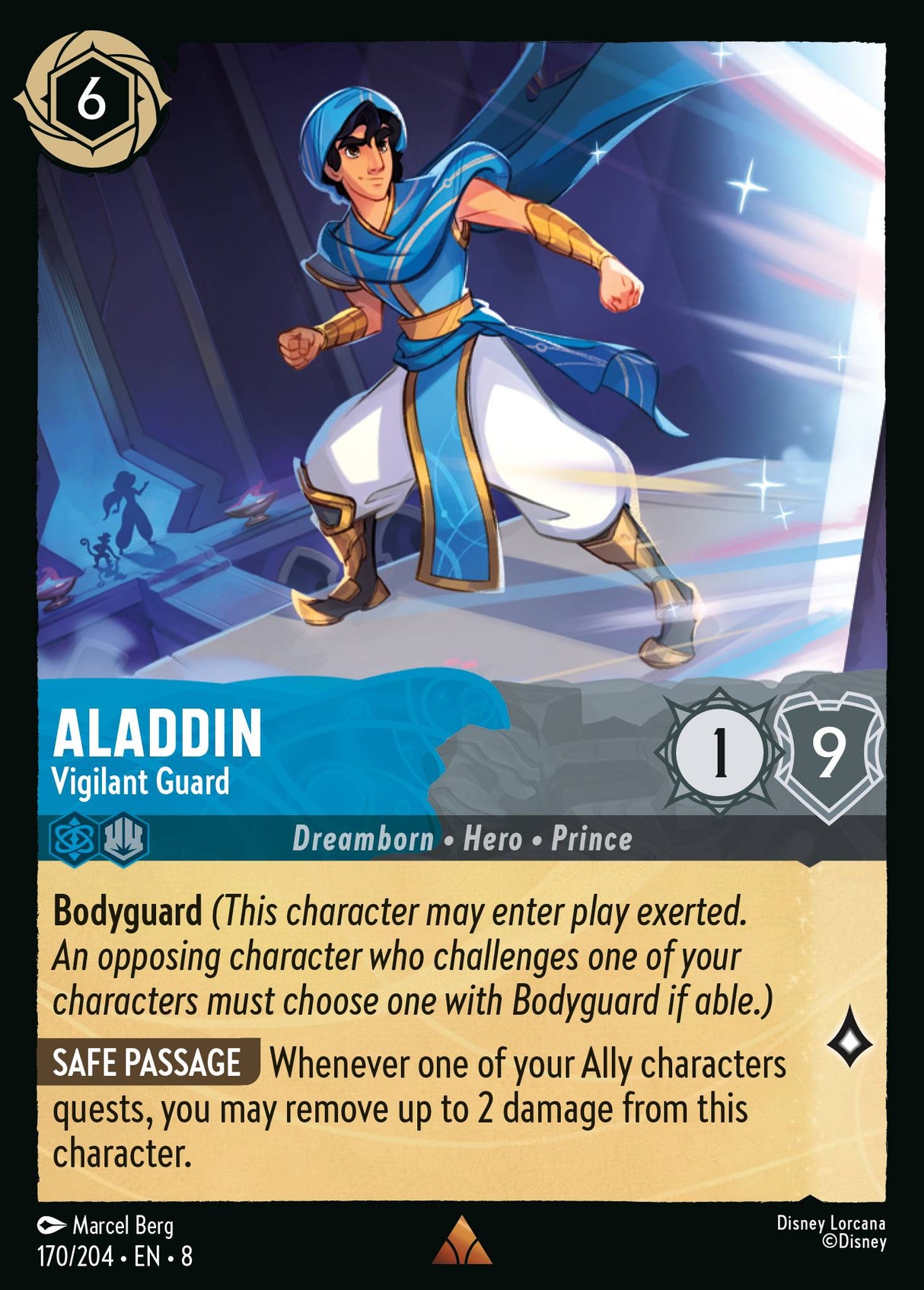 Aladdin - Vigilant Guard - [Foil] Reign of Jafar (8)