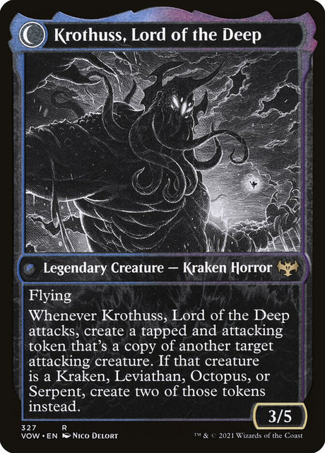 Runo Stromkirk // Krothuss, Lord of the Deep (327) - Innistrad: Crimson Vow (VOW)