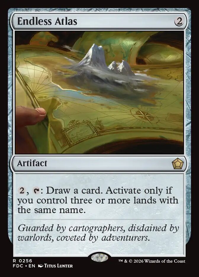 Endless Atlas (256) - Foundations Commander (FDC)