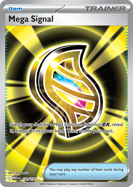 Mega Signal (171/132) - [Full Art] Mega Evolution (MEG)