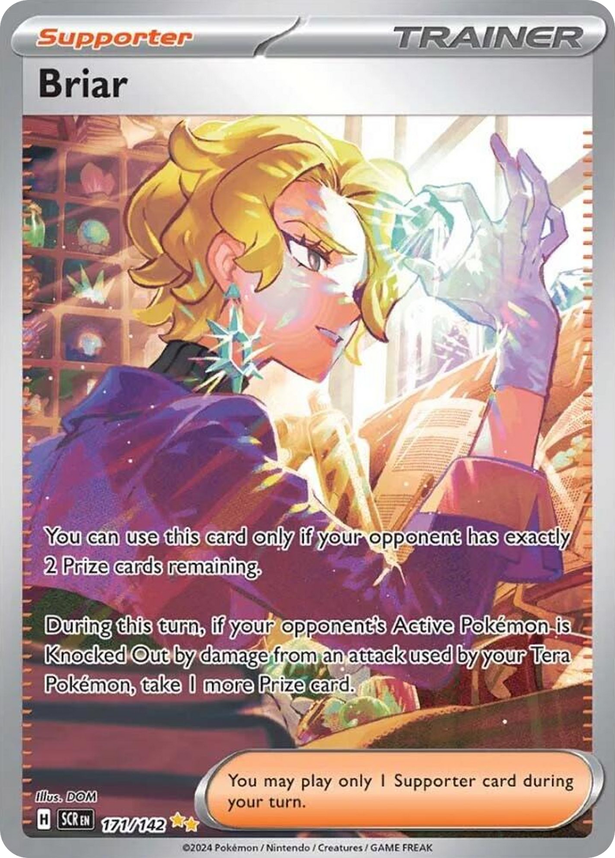 Briar (171/142) - [Special Illustration Rare] Stellar Crown (SCR)