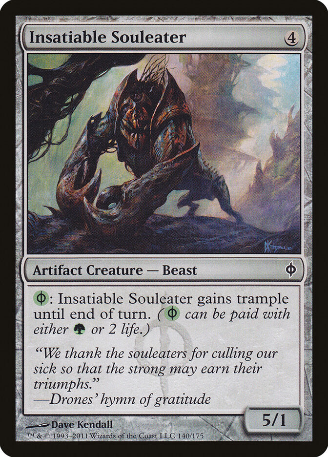 Insatiable Souleater (140) - New Phyrexia (NPH)