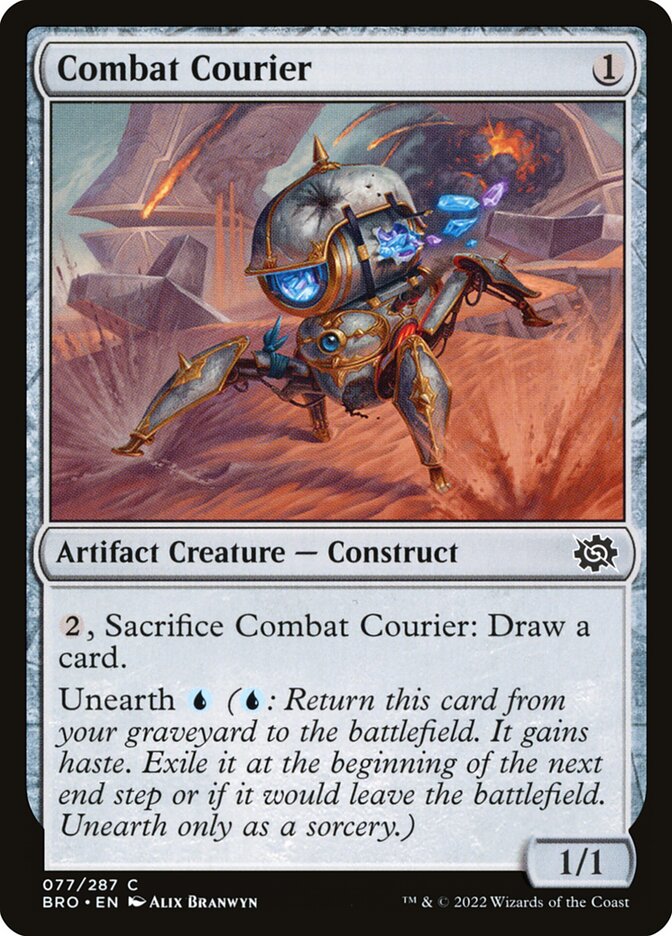 Combat Courier (77) - The Brothers' War (BRO)