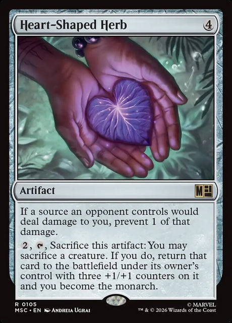 Heart-Shaped Herb (105) - Marvel Super Heroes Commander (MSC)