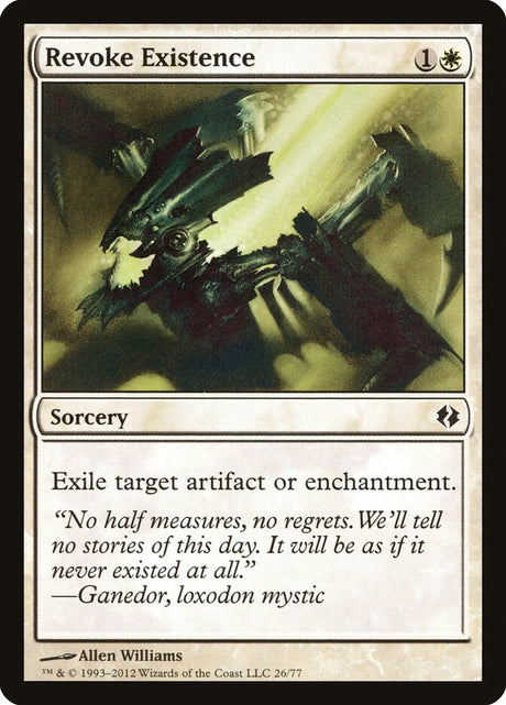 Revoke Existence (26) - Duel Decks: Venser vs. Koth (DDI)