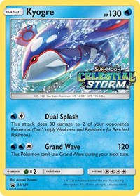 Kyogre SM129 Prerelease (SM129) - SM Promos (SMP)