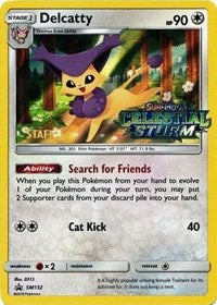 Delcatty SM132 Prerelease Staff (SM132) - SM Promos (SMP)