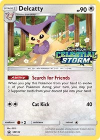 Delcatty SM132 Prerelease Staff (SM132) - SM Promos (SMP)