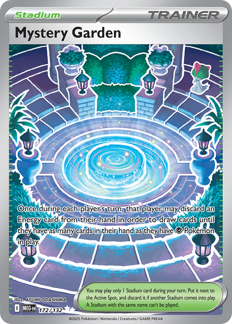 Mystery Garden (172/132) - [Full Art] Mega Evolution (MEG)