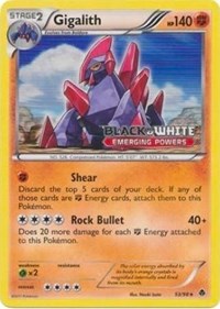 Gigalith Prerelease (53) - Black and White Promos (PR)