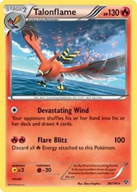 Talonflame - 28/146 (Cosmos Holo) (28) - Blister Exclusives (BLE)