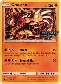 Groudon - 81/168 (Cosmos Holo) (Gamestop Promo) (81) - Miscellaneous Cards & Products (MCAP)