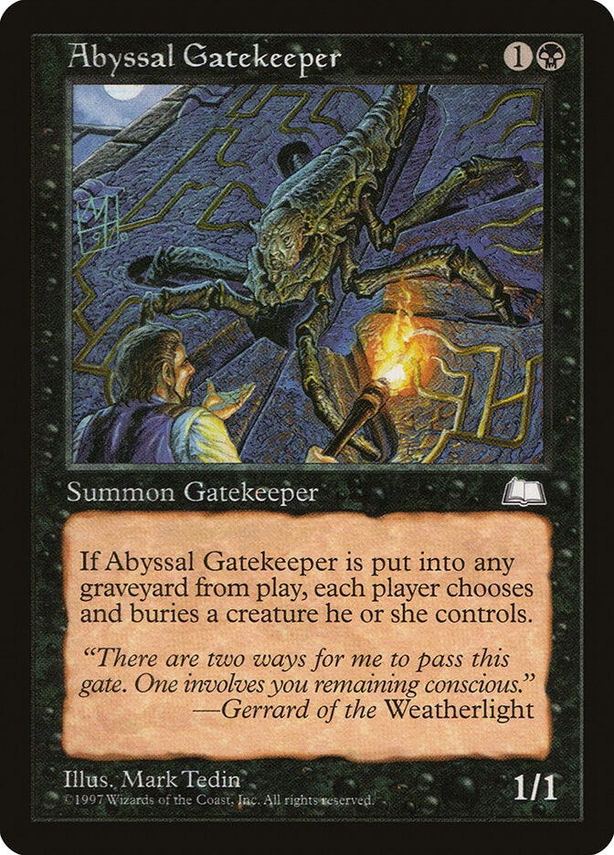 Abyssal Gatekeeper (59) - Weatherlight (WTH)