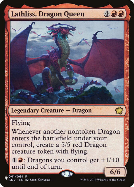 Lathliss, Dragon Queen (GN2-41) - The List (PLST)