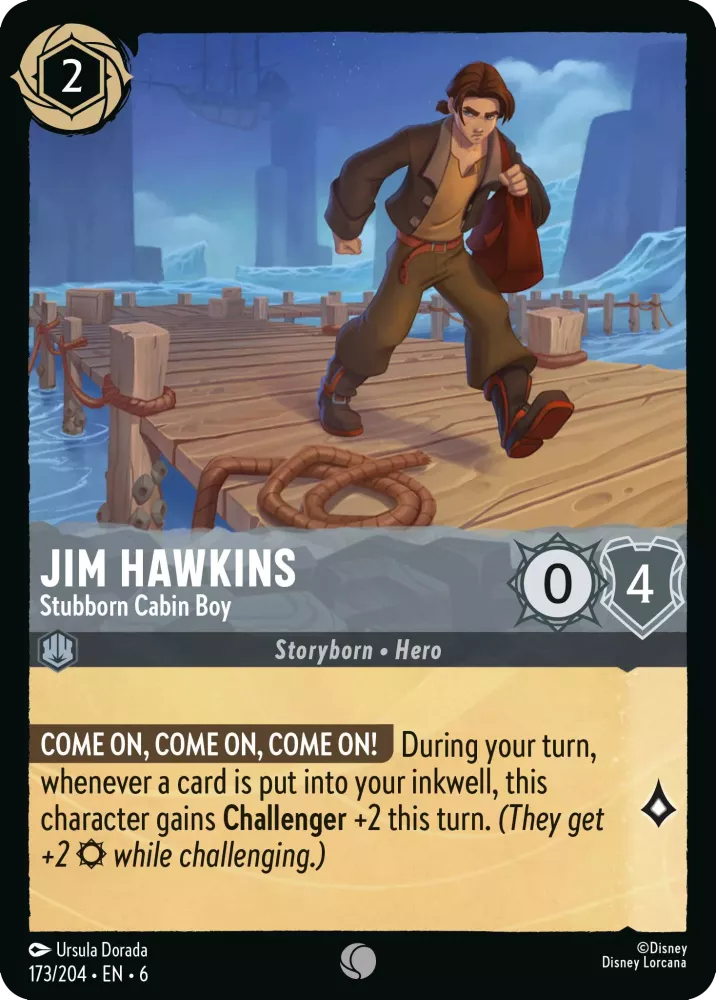 Jim Hawkins - Stubborn Cabin Boy - [Foil] Azurite Sea (6)