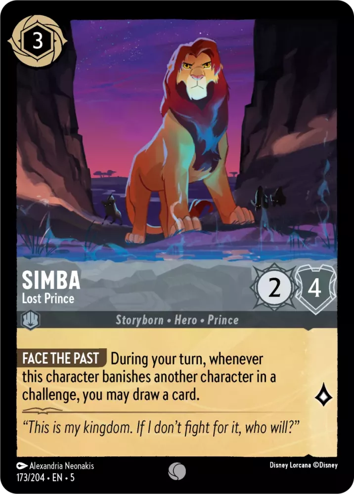 Simba - Lost Prince - [Foil] Shimmering Skies (5)