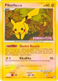 Pikachu - 94/123 (Diamond & Pearl) (94) - Burger King Promos (BKP)