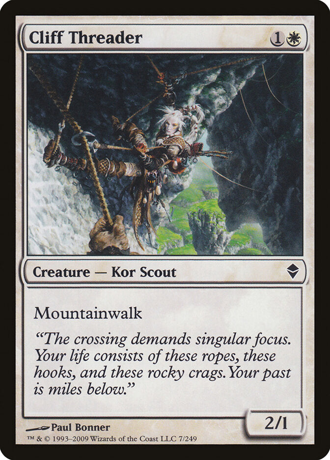 Cliff Threader (7) - Zendikar (ZEN)