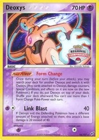 Deoxys - 16/107 (Regional Championships) (16) - League & Championship Cards (PR)