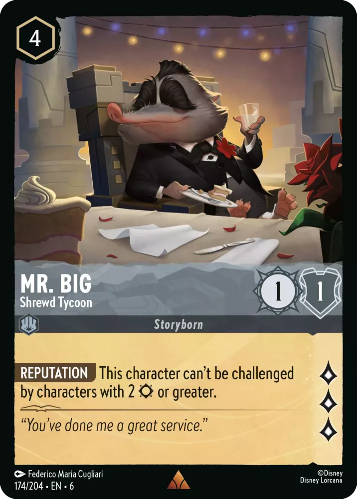 Mr. Big - Shrewd Tycoon - [Foil] Azurite Sea (6)