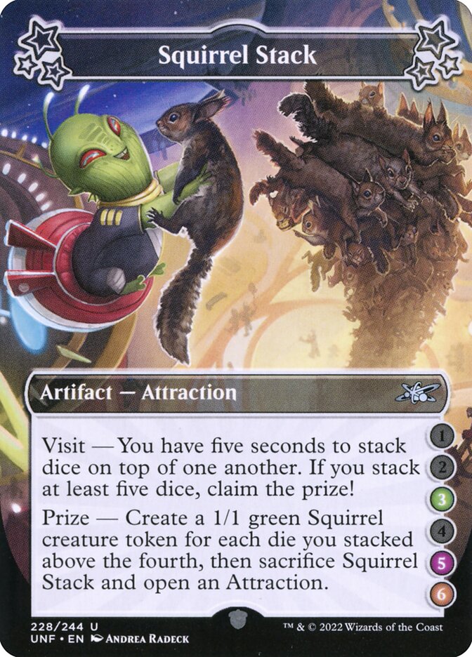Squirrel Stack (228e) - Unfinity (UNF)