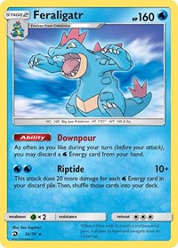 Feraligatr (24) - Dragon Majesty (DRM)