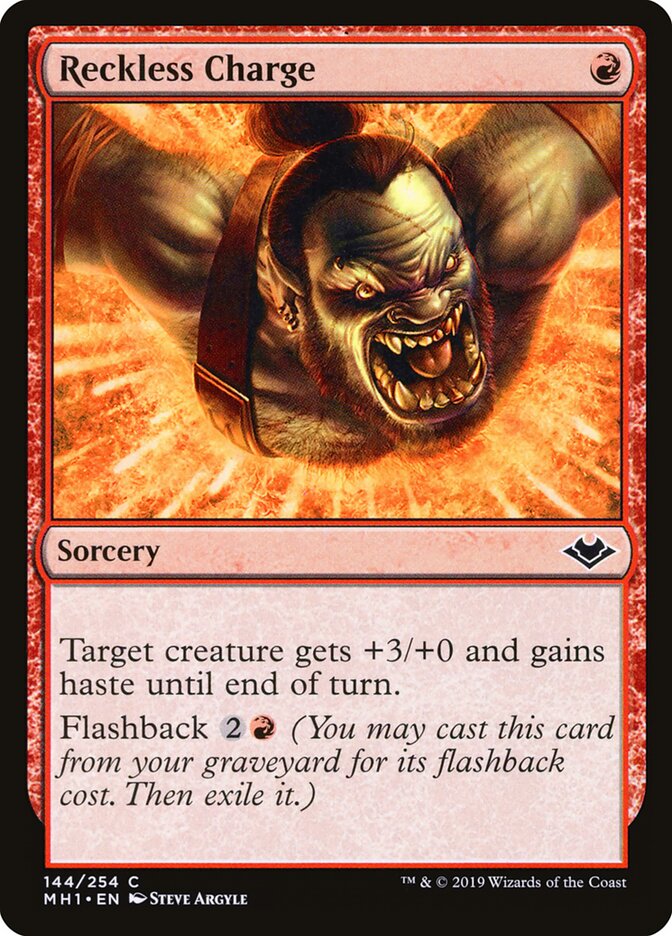 Reckless Charge (144) - Modern Horizons (MH1)