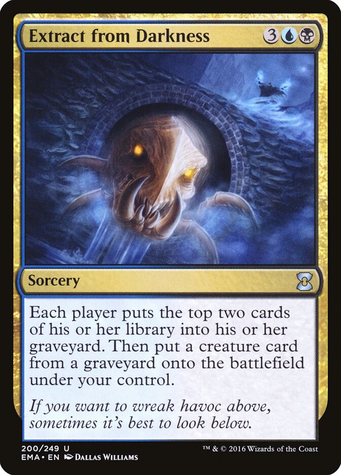 Extract from Darkness (200) - Eternal Masters (EMA)