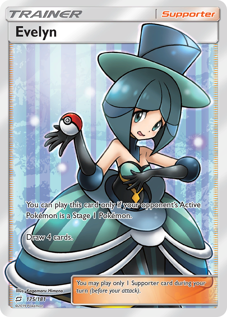 Evelyn (175/181) - [Full Art] Team Up (TEU)